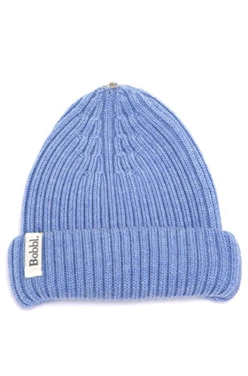 Bobbl Classic Merino Hat in Denim Blue