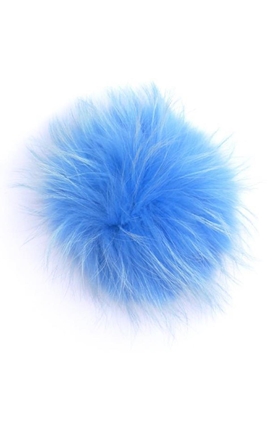 Bobbl Big Fur Pom Pom in Sky Blue