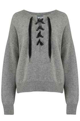 Rails Olivia Jumper in Heather Grey