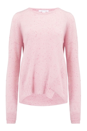 Duffy Crew Neck Jumper in Bubblegum