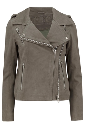 MDK - Munderingskompagniet Viola Suede Jacket in Grey