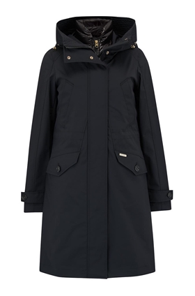 Woolrich Galena 3-in-1 Down Parka in Black