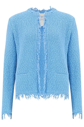 IRO Shavani Jacket in Chambray Blue