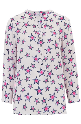 Mercy Delta Stanford Blouse in Primrose Stars