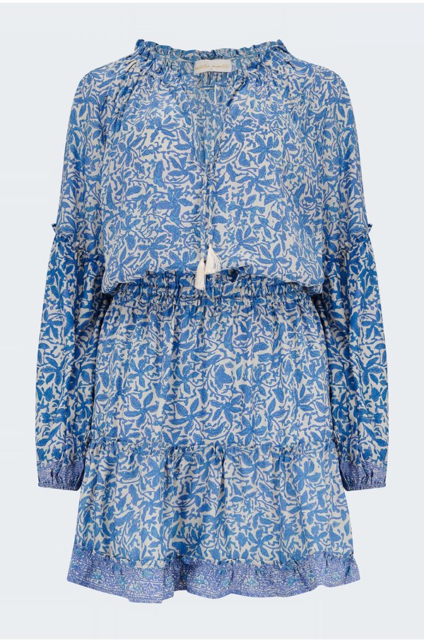 Maggie Dress In Gloriosa Cornflower