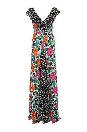 Rixo Antoinette Dress in Tulip English Floral