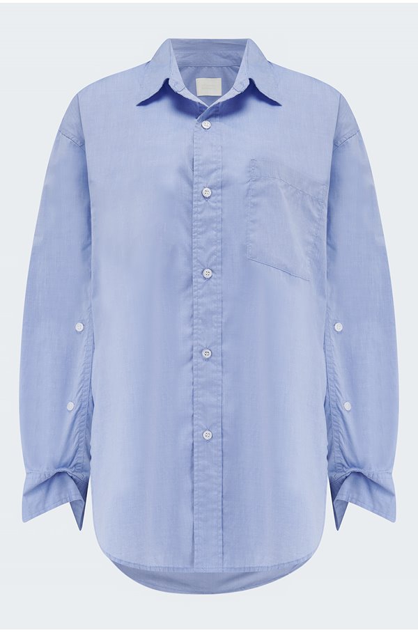 Citizens Of Humanity Jeans Kayla Shirt In Blue End On End