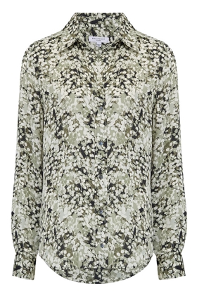 Equipment Brett Shirt in Vert Militaire Multi