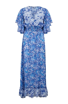 Lily & Lionel Marlowe Dress in Forget Me Not Blue