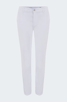 caden trouser in white