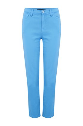 J Brand Jeans Ruby Cropped Cigarette Jean in Hydrangea Blue
