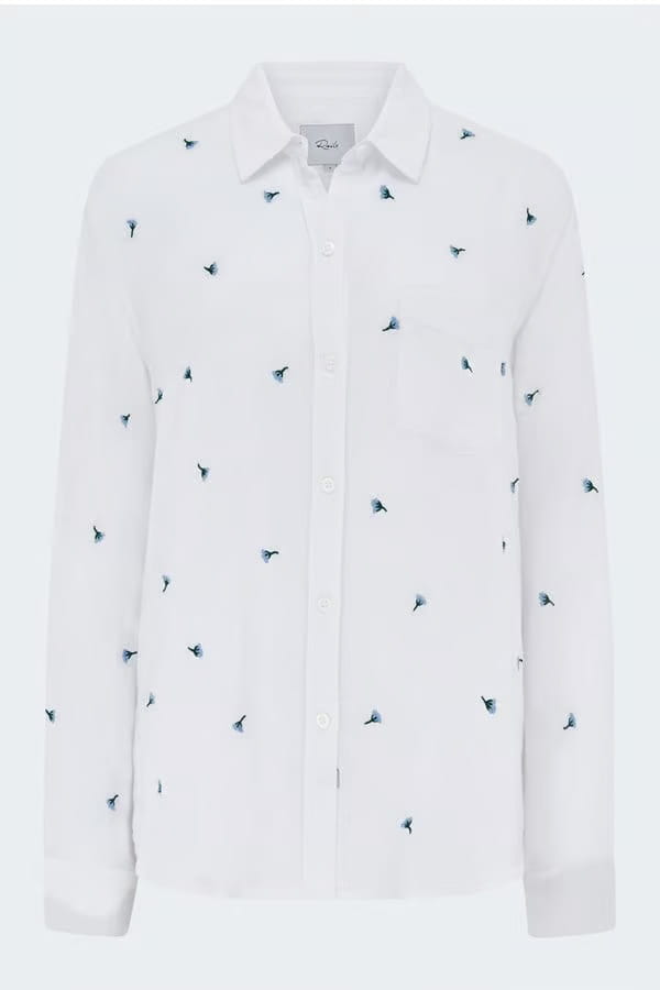 charli shirt in bluebell carnations