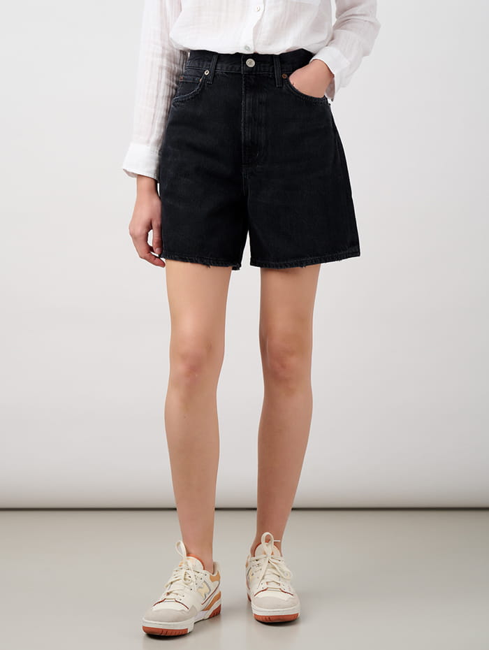 What shoes to wear with denim cutoff shorts