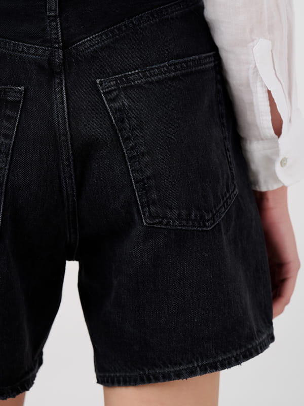 Dark Denim Shorts