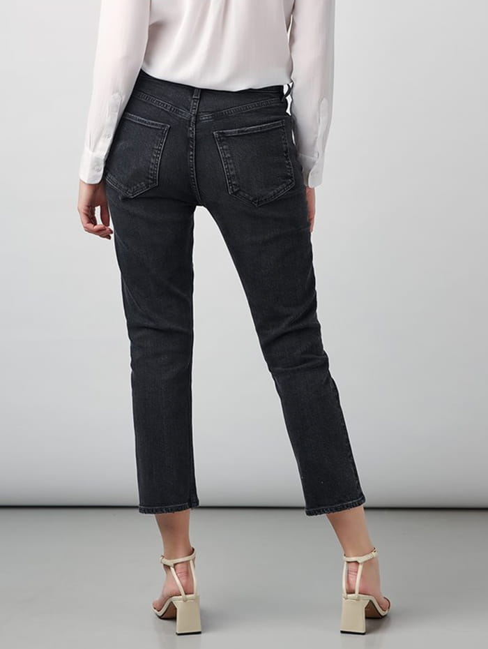 Riley cropped straight jean