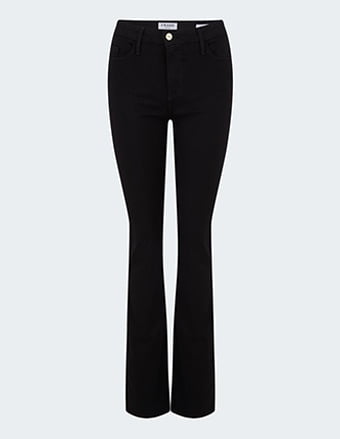 FRAME - Le Mini Boot Jean In Film Noir