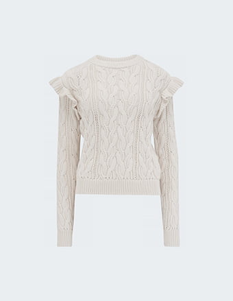 FRAME - Sofia Jumper In Off White