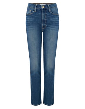 FRAME - Le Sylvie Straight Jean In Stallion