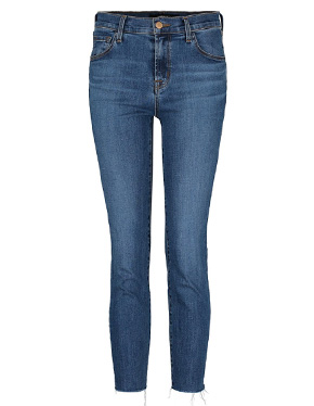 J BRAND JEANS - Ruby Cropped Cigarette Jean in Lovesick
