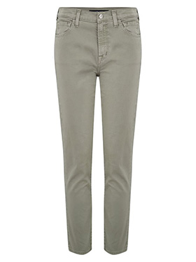 J BRAND JEANS - Exclusive Ruby Cropped Cigarette Jean in Faded Gibson