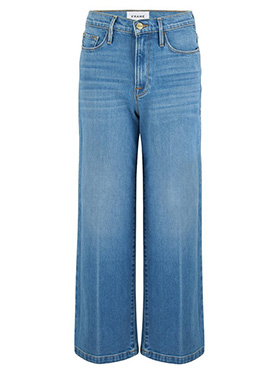 FRAME - Ali Wide Crop Jean in Mailain