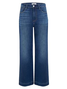 PAIGE - Anessa Crop Wide Leg Jean in Big Bear