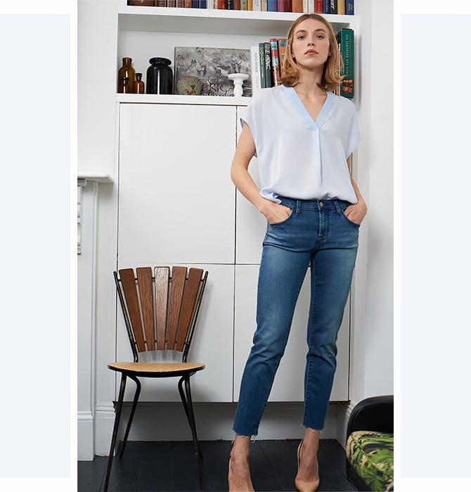 Mid Rise Jeans
