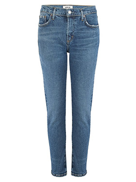 AGOLDE - Toni Straight Jean in Obscure