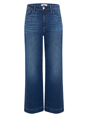 PAIGE - Anessa Crop Wide Leg Jean in Big Bear