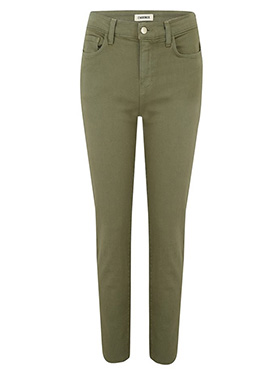 L’AGENCE - Sada Slim Crop Jean in Basil