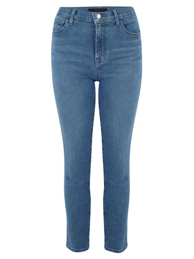 J BRAND JEANS - Exclusive Ruby Cropped Cigarette Jean in Heart