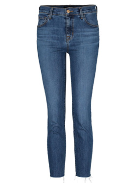 J BRAND JEANS - Ruby Cropped Cigarette Jean in Lovesick