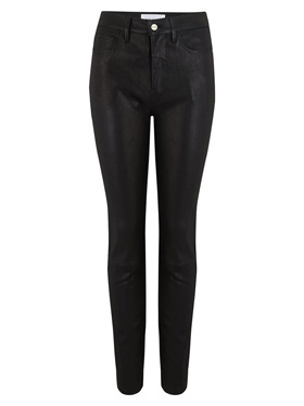 FRAME - Le Syvlie Leather in Noir