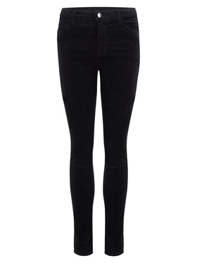 J BRAND JEANS - Maria Velvet Jean in Black