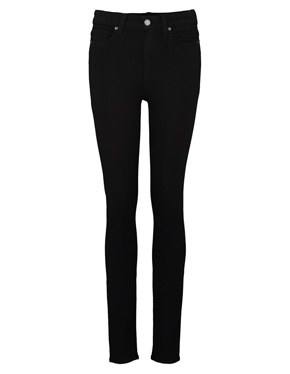 PAIGE - Margot High Rise Skinny Jean in Black Shadow