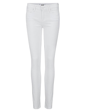PAIGE - Skyline Skinny Jean in White