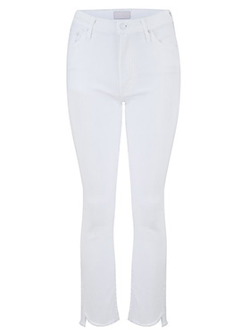 MOTHER - Insider Crop Step Fray Jean in Fairest of Them All
