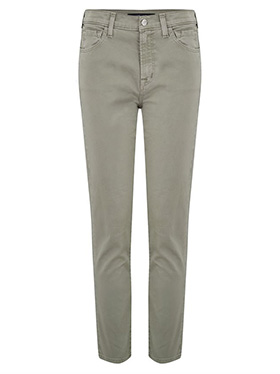 J BRAND JEANS - Exclusive Ruby Cropped Cigarette Jean in Faded Gibson