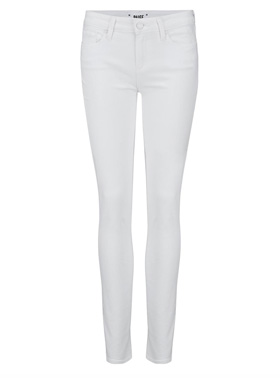 PAIGE - Skyline Skinny Jean in Crisp White