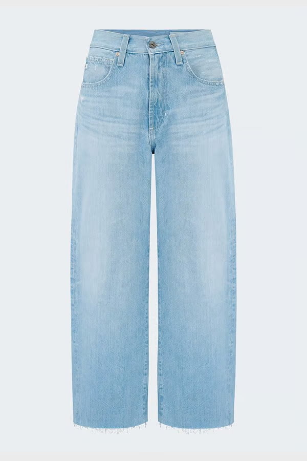 Hattie Crop Barrel Leg In Sunrise