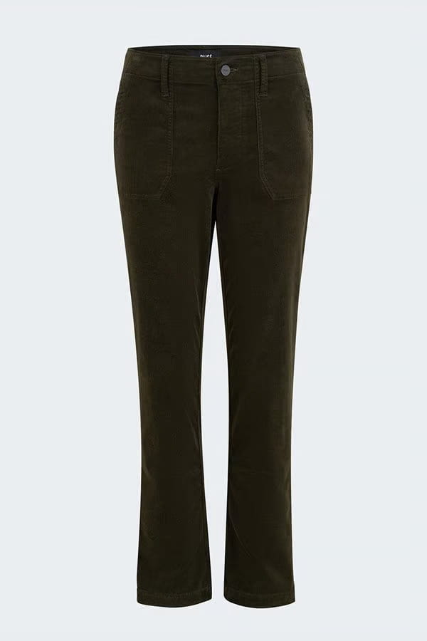 Mayslie Straight Ankle In Shaded Glen Cord