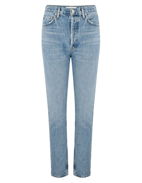 AGOLDE - Riley Straight Cropped Jean In Blur