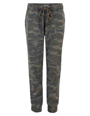 BELLA DAHL - Camo Jogger In Army Charcoal