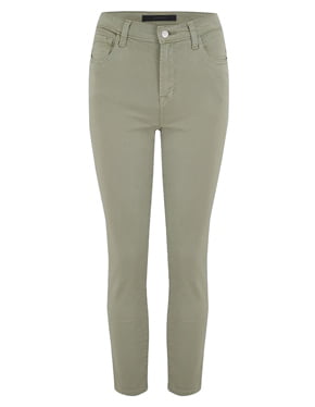 J BRAND - Ruby Cropped Jean In Faded Gibson