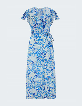 Trixie Dress In Sky Blue