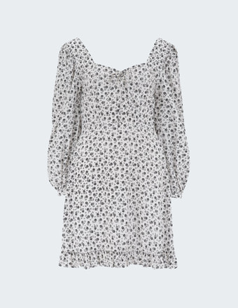 Calla Mini Dress In La Bleu