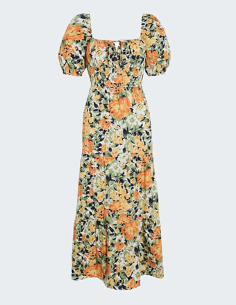 Renee Dress In Pilotta Floral Print