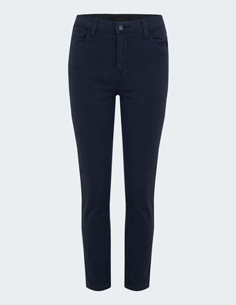 Ruby Cropped Jean In Dark Iris