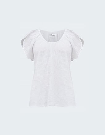 Adanya Blouse In White