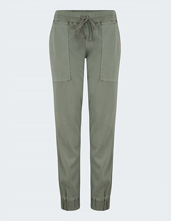 BELLA DAHL - Pocket Jogger In Soft Army